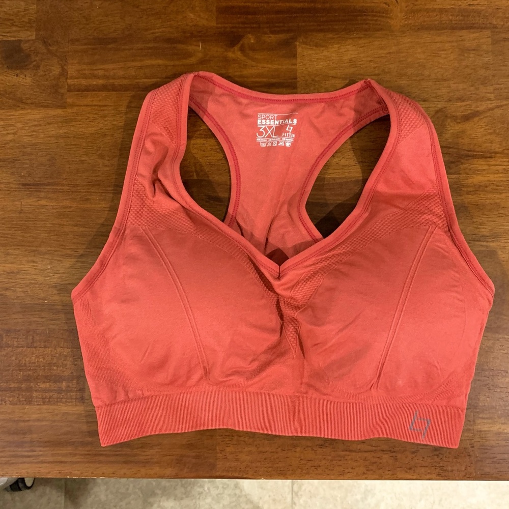 Fittin Sport Essentials Red sports bra | 3x